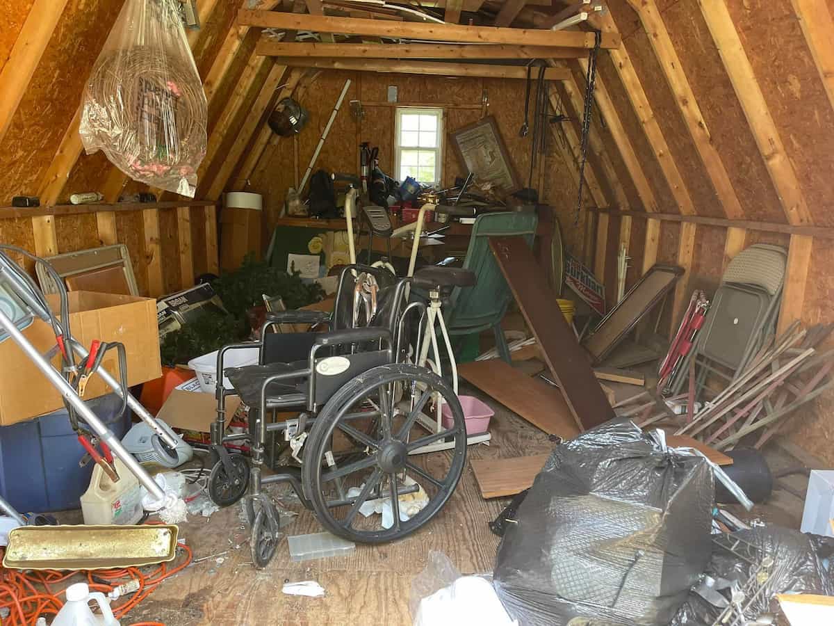 Attic junk removal removal and cleanout images